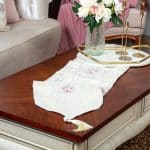 Pink Flower - classic Table Runner