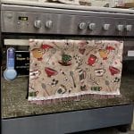 Cover for the oven door - pattern 5