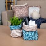 Kalemat12 - fabric storage basket