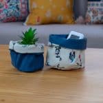 Suzani - fabric storage basket