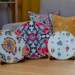 Suzani - set of hoops