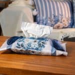 Twinkle Tissue Box Cover | Blue Floral Patterns | Stylish Décor