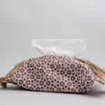 Ramadan Decorative Tissue Box Cover – "أثر" Collection (Mocha Edition)