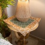 Dafa Side Table Cover | Warm Earthy Patterns