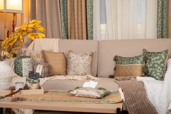 Dafa Decorative Cushions with Elegant Earthy Tones