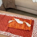 Zahabia Tissue Box Cover | Elegant Golden Design