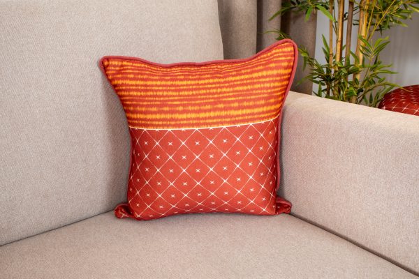 Zahabia Decorative Cushions with Elegant Golden Designs