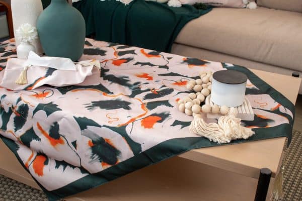 Square Table Cover Rafif Design - Modern Abstract Patterns