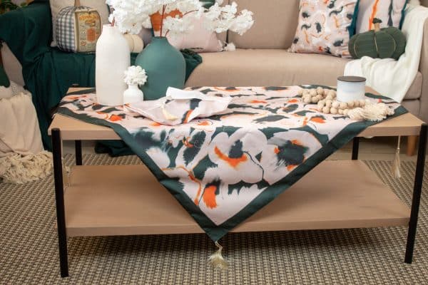 Square Table Cover Rafif Design - Modern Abstract Patterns