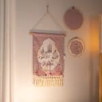 Ramadan Wall Hanging Décor with Floral Patterns – "روبا" Collection