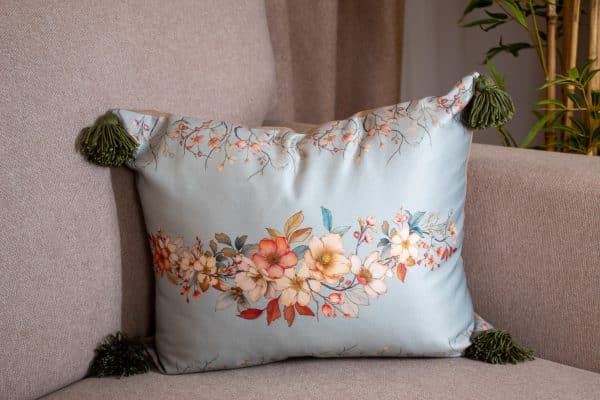 Ghoson Decorative Cushions with Elegant Floral Patterns