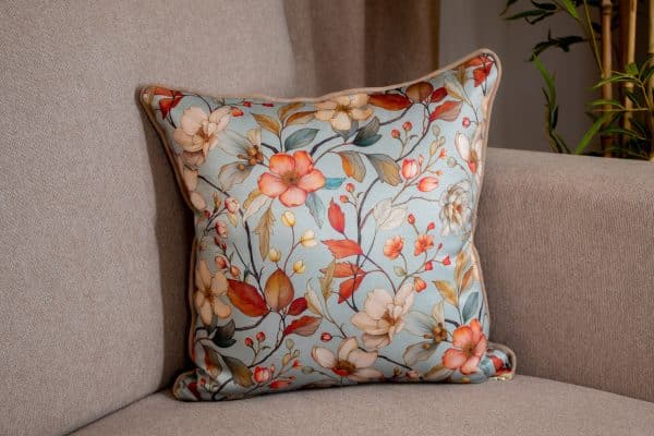 Ghoson Decorative Cushions with Elegant Floral Patterns