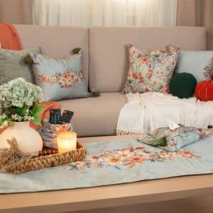 Ghoson Decorative Cushions with Elegant Floral Patterns