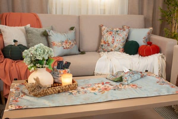 Ghoson Decorative Cushions with Elegant Floral Patterns