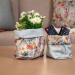 Ghoson Fabric Storage Boxes | Floral Design | Home Organization