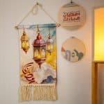 Ramadan Wall Hanging Décor with Mosque Motifs – "محراب" Collection