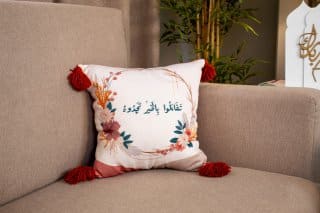 Elegant Decorative Cushions with Ethnic-Inspired Patterns – "بهجه" Collection 6 بهجة 22