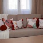 Elegant Decorative Cushions with Ethnic-Inspired Patterns – "بهجه" Collection