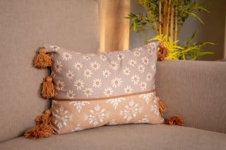 Elegant Decorative Cushions with Ethnic-Inspired Patterns – "وريف" Collection 10 وريف 05 1