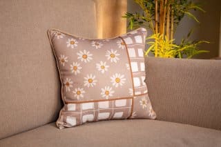 Elegant Decorative Cushions with Ethnic-Inspired Patterns – "وريف" Collection 8 وريف 07 1