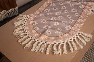 Double-Sided Table Runner with Rich Ethnic Patterns – "وريف" Collection 6 وريف 16
