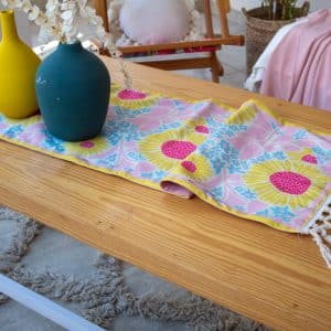Elegant Fun Runner – Model 1- Vibrant Dual-Sided Table Runner