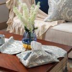 Tissue Box Cover  – Classic "Blue Damask"