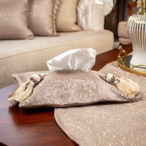 Elegant Tissue Box Cover  – Classic "Rose Gold" Collection