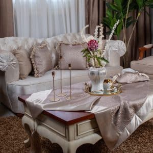 Square Table  – Classic “Rose Gold” Collection