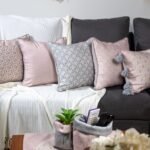 Elegant Decorative Cushions with Ethnic-Inspired Patterns – "راق" Collection