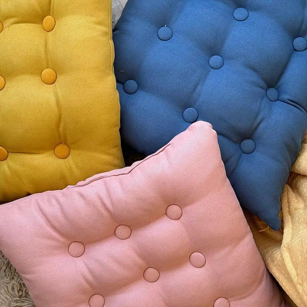 Buttoned Chair Cushion