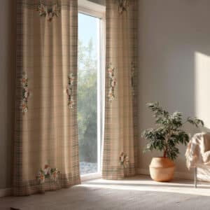 عبير الخريف Home Curtain 135×280 cm | Chic Home Boutique