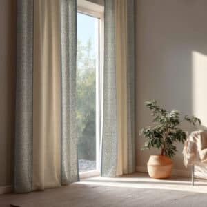 ظلال ازرق Home Curtain 135×280 cm | Chic Home Boutique