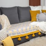 Sofa Cover – Tangle – Linen Cotton Printed Fabric | Chic Home Boutique