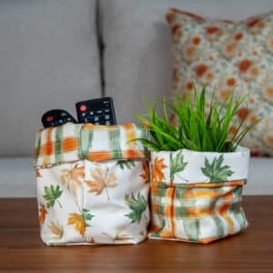 عنبر Fabric Boxes Set | Chic Home Boutique