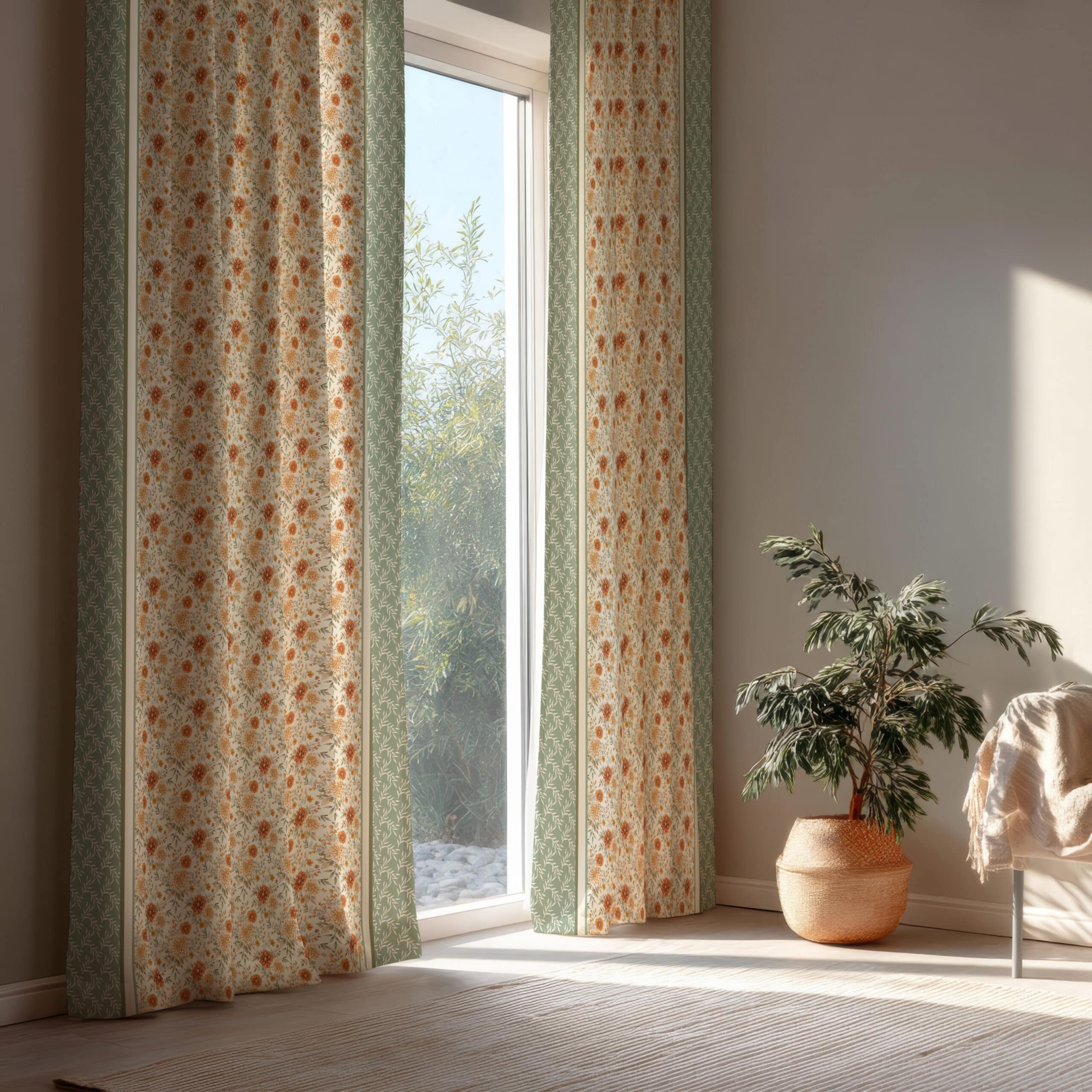 عنبر Home Curtain 135×280 cm | Chic Home Boutique 4 عنبر ستارة2 scaled