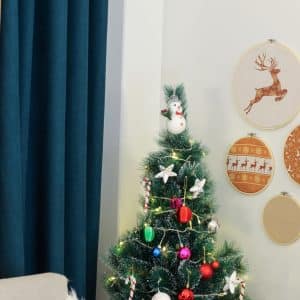 دفا الغزال Embroidery Hoops Set | Chic Home Boutique