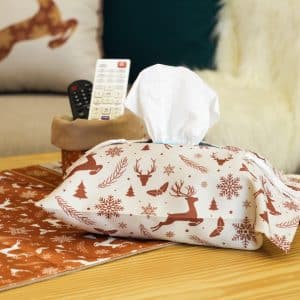 دفا الغزال Tissue Box Cover | Chic Home Boutique