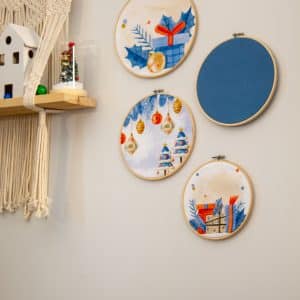 حكاية هدية Embroidery Hoops Set | Chic Home Boutique