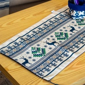 نورد Table Runner – Double Sided | Chic Home Boutique