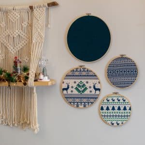 نورد Embroidery Hoops Set | Chic Home Boutique