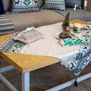 نورد Square Table Cover | Chic Home Boutique