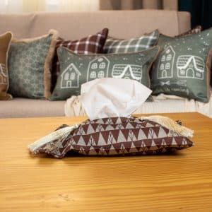 Winter Is Coming Tissue Box Cover | Chic Home Boutique