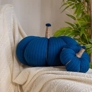 Pumpkin Pillow - Royal Blue / أزرق ملكي