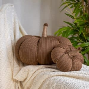 Pumpkin Pillow - Cocoa Brown / كاكاو ناعم